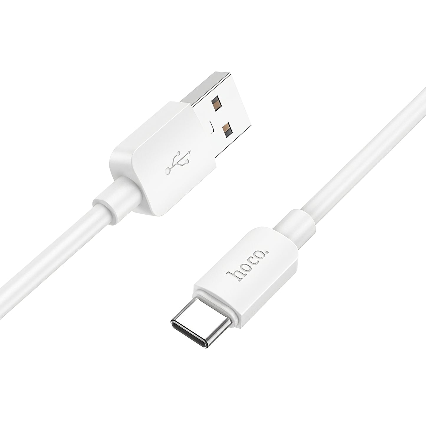 Kabel za prenos podatkov in polnjenje USB-A - USB-C HOCO X96, 27W, 1m, Bel