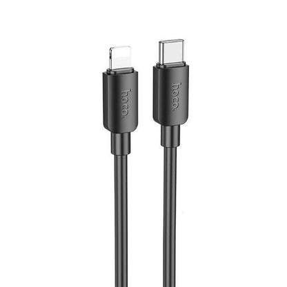 Kabel za podatke in polnjenje USB-C - Lightning HOCO X96, 20W, 1m, črn