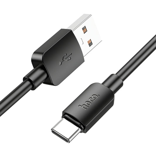 Kabel za prenos podatkov in polnjenje USB-A - USB-C HOCO X96, 27W, 0.25m, črn