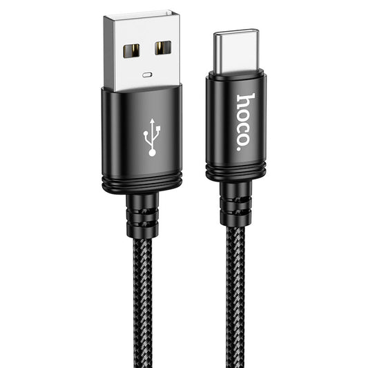 Kabel za podatke in polnjenje USB-A - USB-C HOCO X91, 18W, 3m, črn