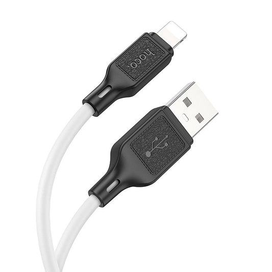 Kabel za prenos podatkov in polnjenje USB-A - Lightning HOCO X90, 18W, 1m, Bel
