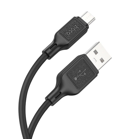 Podatkovni in polnilni kabel USB-A - microUSB HOCO X90, 18 W, 1 m, črn 