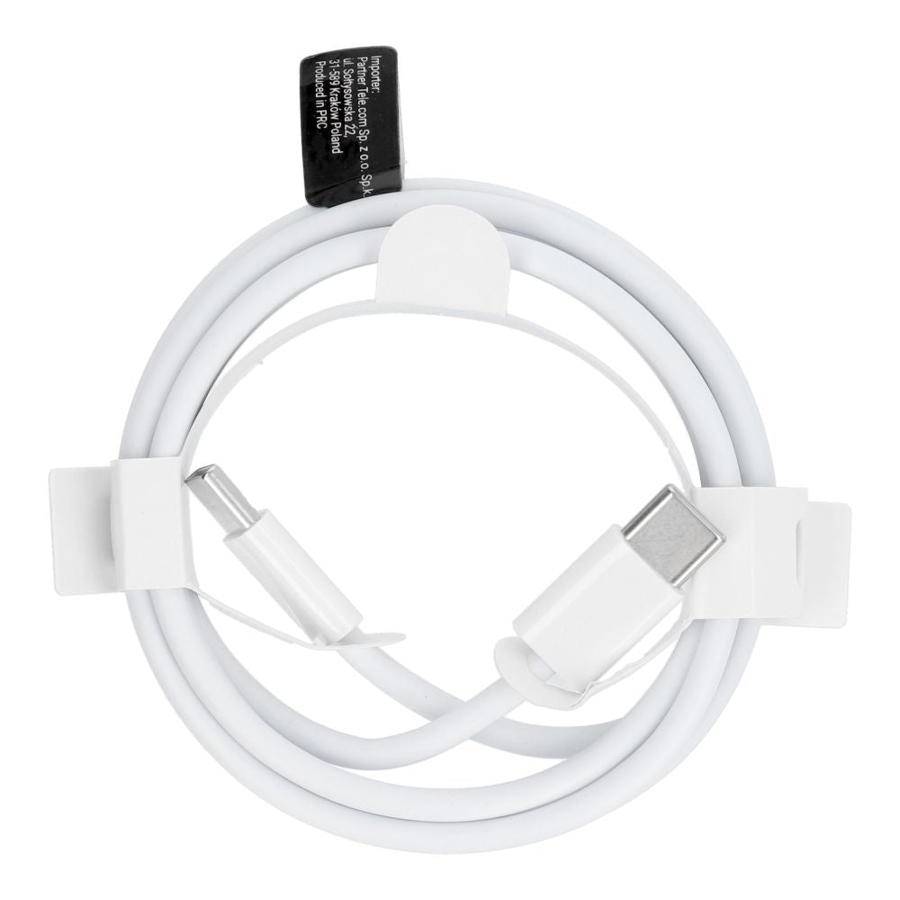 USB-C podatkovni in polnilni kabel - USB-C OEM HD26, 30W, 1m, bel