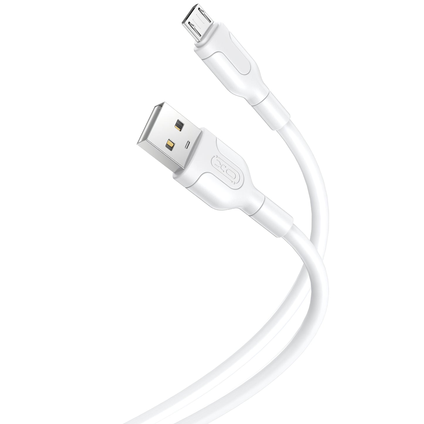 Kabel za podatke in polnjenje USB-A - microUSB XO Design NB212, 18W, 1m, Bel