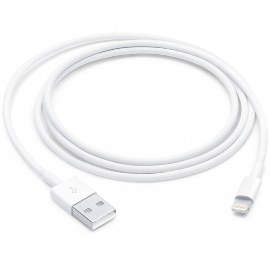 Kabel za prenos podatkov in polnjenje USB-A - Lightning Apple A1480, 18W, 1m, bel MUQW3ZM/A