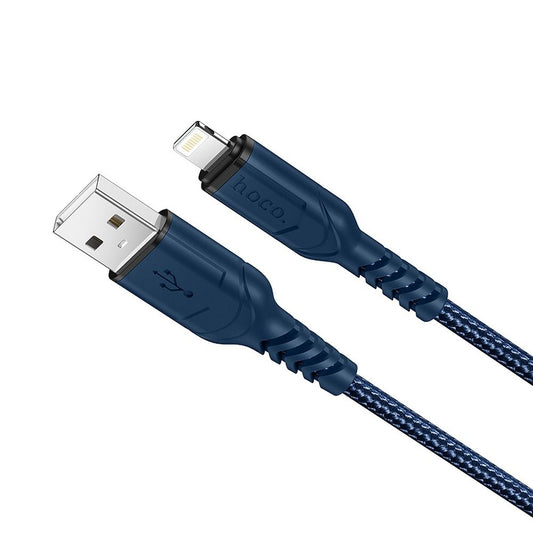 Kabel za podatke in polnjenje USB-A - Lightning HOCO X59 Victory, 18W, 1m, Modra