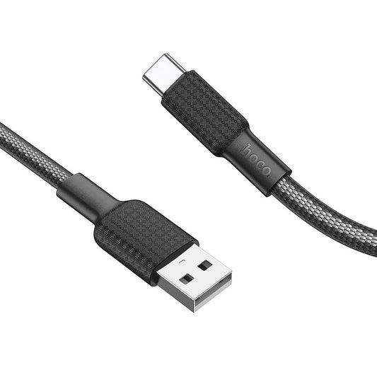 Kabel za podatke in polnjenje USB-A - USB-C HOCO X69, 18W, 1m, črn