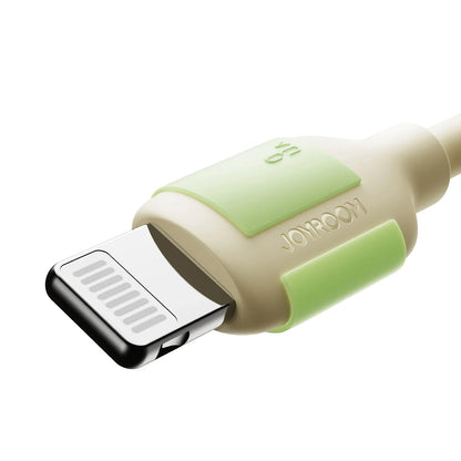 Kabel za podatke in polnjenje USB-A - Lightning Joyroom S-A53, 18W, 1.2m, Bež