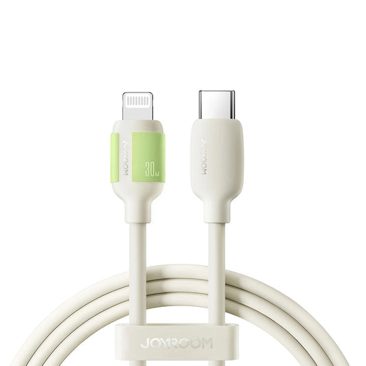 Kabel za podatke in polnjenje USB-C - Lightning Joyroom S-A53, 30W, 1.2m, Bež