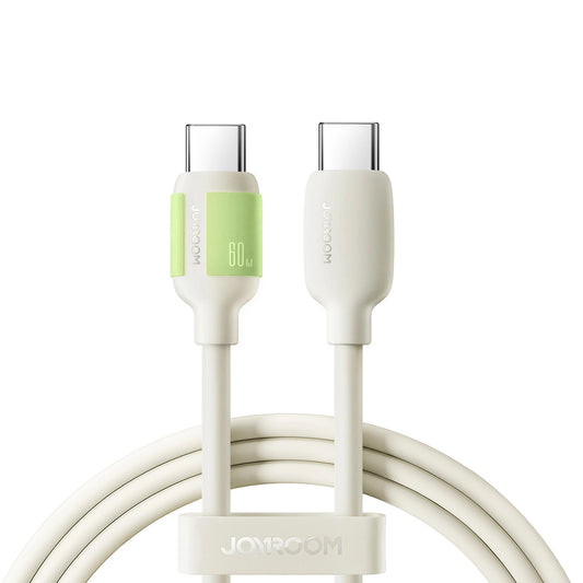Kabel za podatke in polnjenje USB-C - USB-C Joyroom S-A53, 60W, 1.2m, Bež