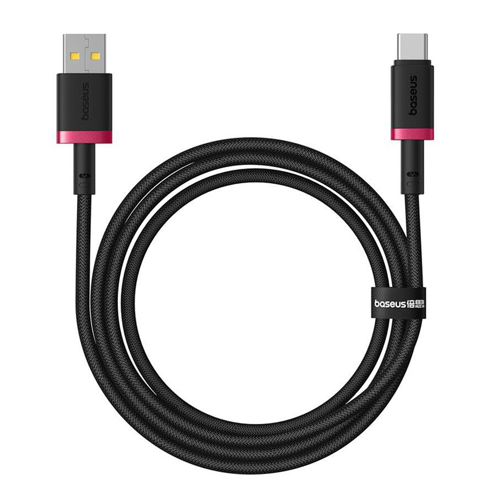 Kabel za podatke in polnjenje USB-A - USB-C Baseus Dura Series, 60W, 2m, rdeč P10377802U01-03