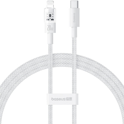 Kabel za podatke in polnjenje USB-C - Lightning Baseus Gem, 20W, 1m, Bel P10373001211-00