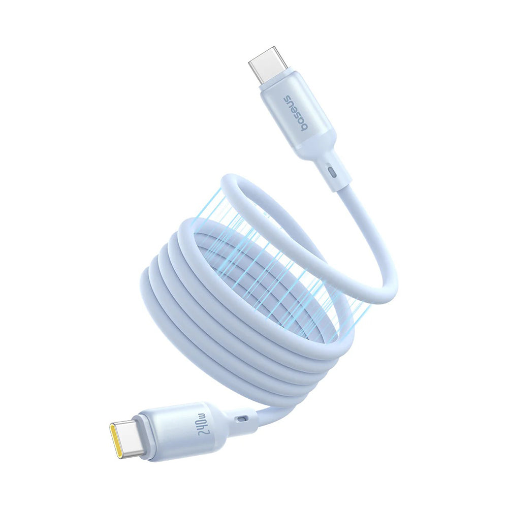 Kabel za prenos podatkov in polnjenje USB-C - USB-C Baseus PicoGo, 240W, 1m, modra P10376800311-00