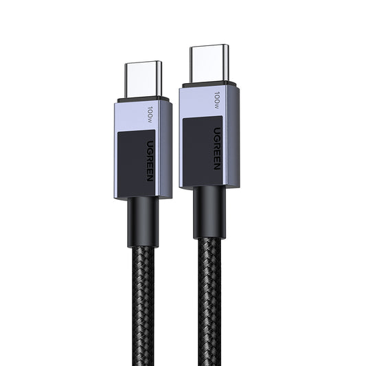 Kabel za podatke in polnjenje USB-C - USB-C UGREEN L512, 100W, 0.5m, Siv