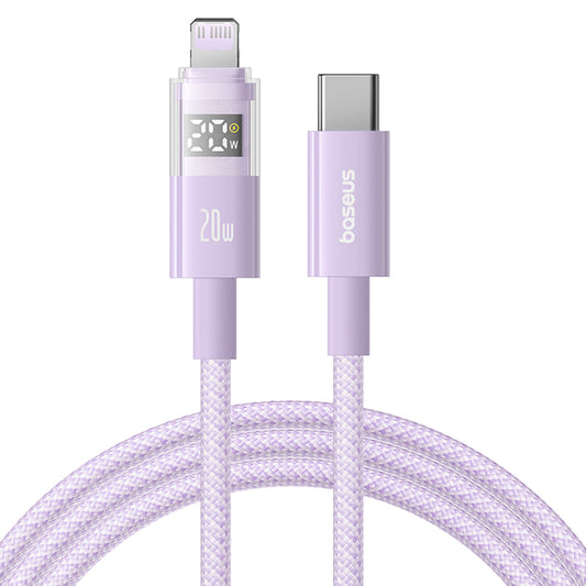 USB-C to USB-C Data and Charging Cable Baseus Display 2, 100W, 1m, Purple P10382702511-00