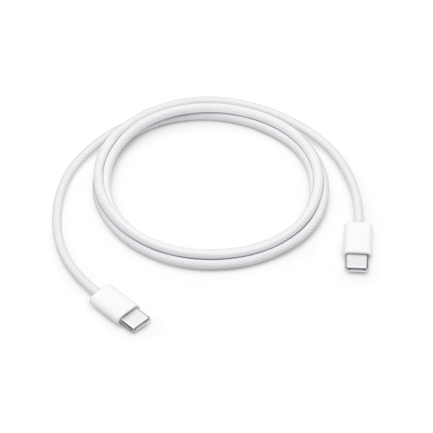 Kabel za prenos podatkov in polnjenje USB-C - USB-C Apple A2795, 60W, 1m, bel, Swap MW493ZM/A