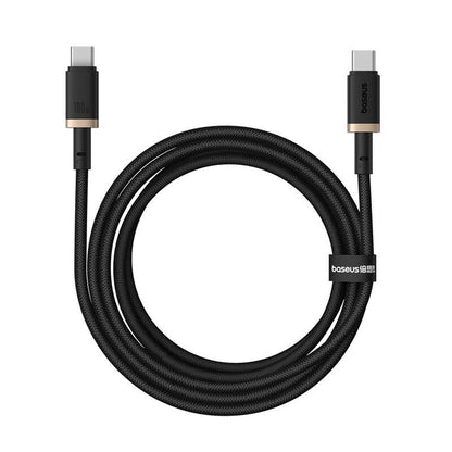 Kabel za podatke in polnjenje USB-C - USB-C Baseus Dura Series, 100W, 2m, Zlat P10377803U01-03