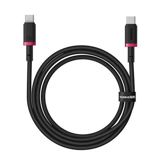 Kabel za podatke in polnjenje USB-C - USB-C Baseus Dura Series, 100W, 2m, Rdeč P10377803U01-02