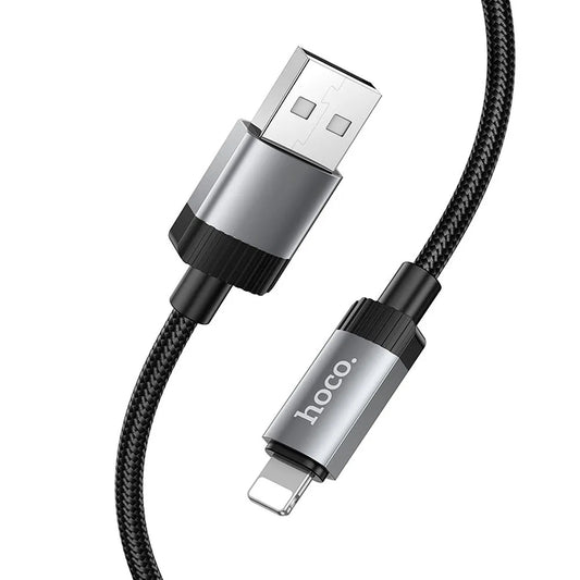 Kabel za podatke in polnjenje USB-A - Lightning HOCO X117, 18W, 1m, črn