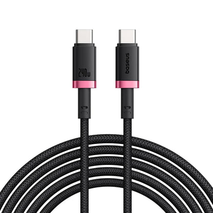 Kabel za podatke in polnjenje USB-C - USB-C Baseus Dura Series, 240W, 1m, Rdeč P10377803U03-01
