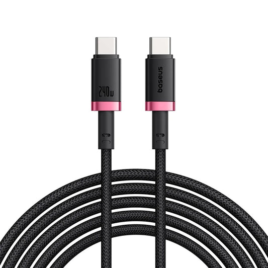Kabel za podatke in polnjenje USB-C - USB-C Baseus Dura Series, 240W, 1m, Rdeč P10377803U03-01