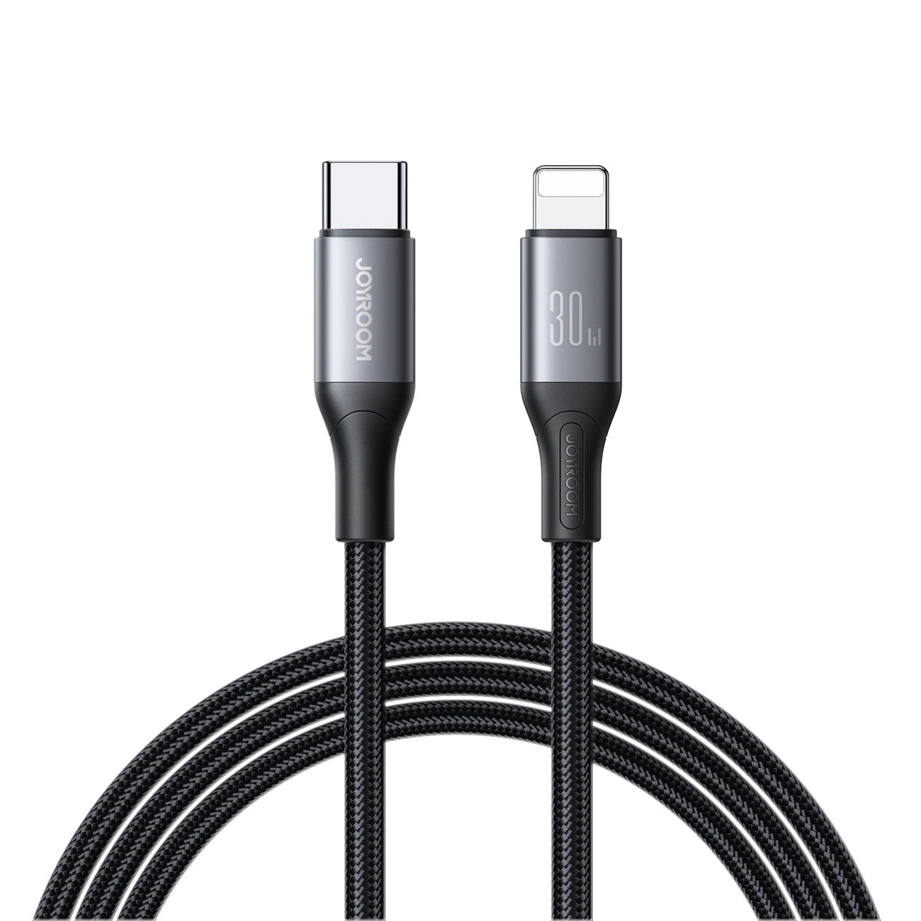 Kabel za podatke in polnjenje USB-C - Lightning Joyroom S-A28 Flash, 30W, 1m, črn
