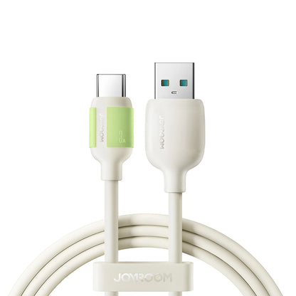 Podatkovni in polnilni kabel USB-A - USB-C Joyroom S-A53, 30W, 2m, Bež