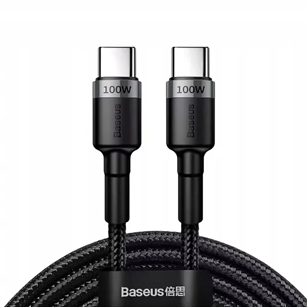 Kabel za podatke in polnjenje USB-C - USB-C Baseus Cafule, 100W, 2m, Siv CATKLF-BLG1