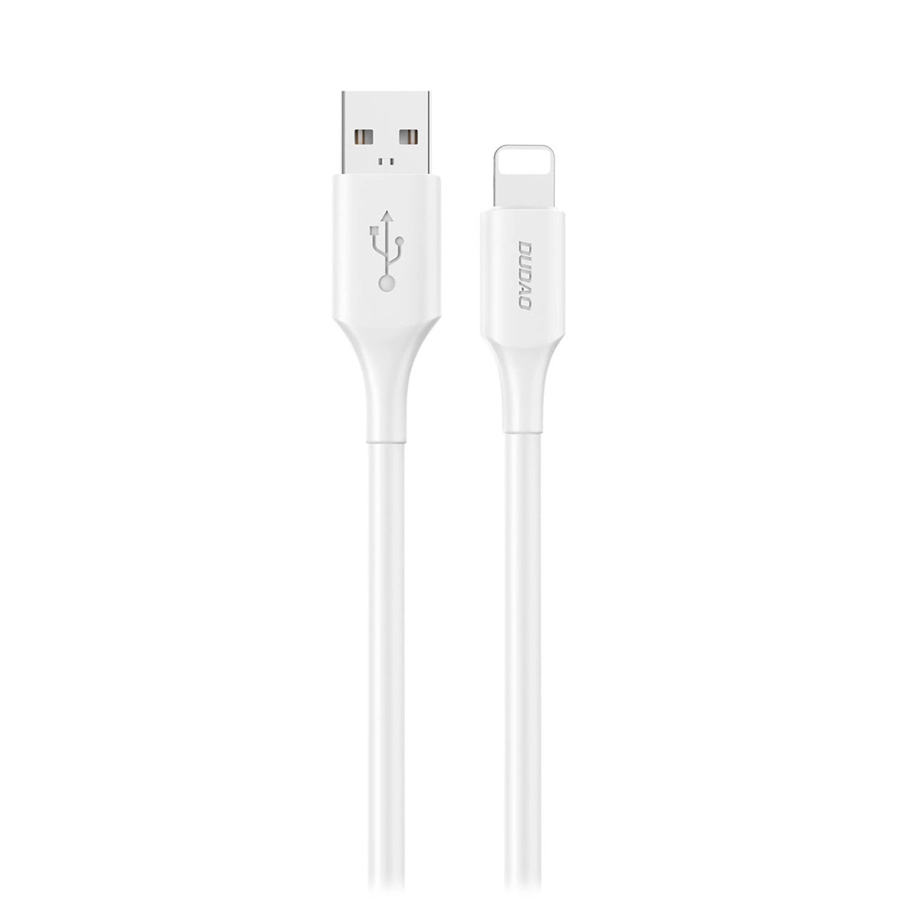 Podatkovni in polnilni kabel USB-A - Lightning Dudao L2sL, 30W, 1.2m, Bel