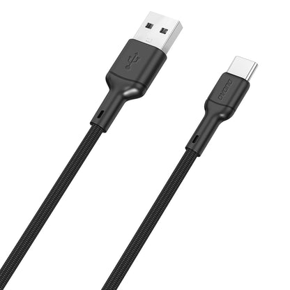 Kabel za podatke in polnjenje USB-A - USB-C Dudao L9T, 100W, 1m, črn