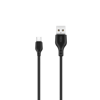 Kabel za podatke in polnjenje USB-A - microUSB XO Design NB103, 18W, 1m, črn