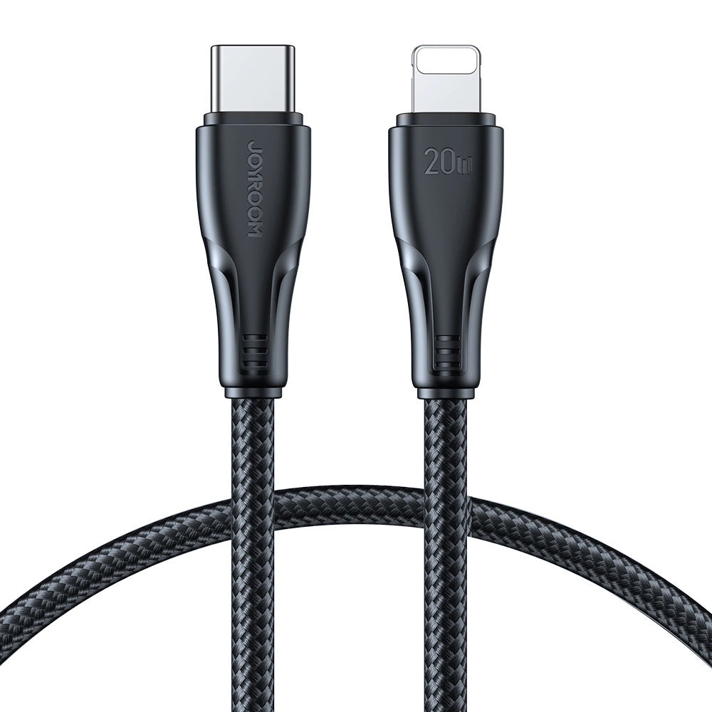 Kabel za prenos podatkov in polnjenje USB-C - Lightning Joyroom S-A11, 20W, 1.2m, črn