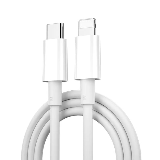Kabel za podatke in polnjenje USB-C - Lightning WiWu Wi-C008, 30W, 1.2m, Bel