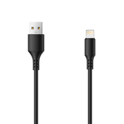 Kabel za podatke in polnjenje USB-A - Lightning Setty, 18W, 1m, črn