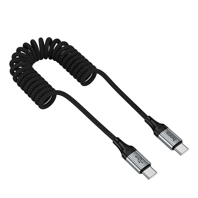 Kabel za podatke in polnjenje USB-C - USB-C HOCO X121, 60W, 1.5m, črn