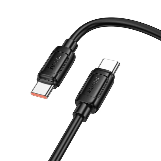 Kabel za podatke in polnjenje USB-C - USB-C HOCO X115, 240W, 1m, črn