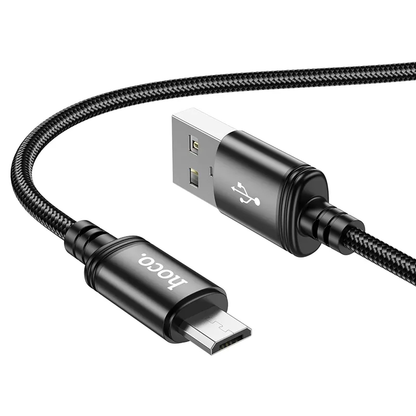 Kabel za podatke in polnjenje USB-A - microUSB HOCO X89, 18W, 1m, črn