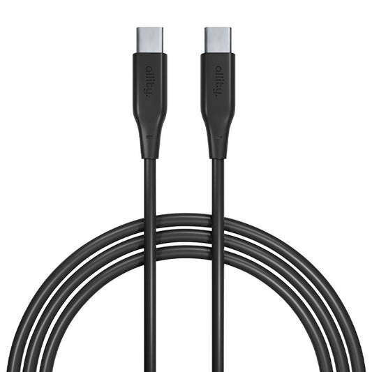 Kabel za podatke in polnjenje USB-C - USB-C Allity. AUC-02, 100W, 2m, črn