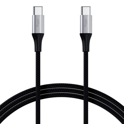 Kabel za podatke in polnjenje USB-C - USB-C Allity. AUC-01, 100W, 2m, črn