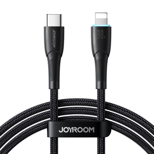 Kabel za podatke in polnjenje USB-C - Lightning Joyroom S-A32, 30W, 1m, črn
