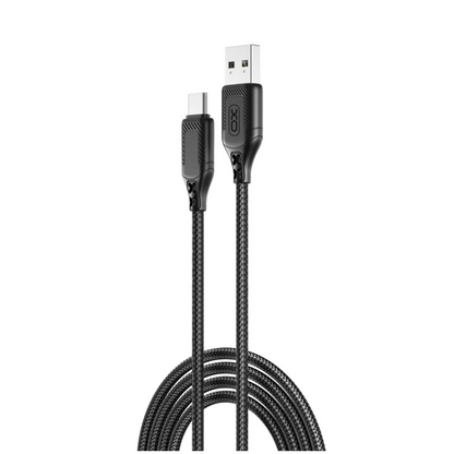 Kabel za podatke in polnjenje USB-A - USB-C XO Design NB235, 18W, 1m, črn