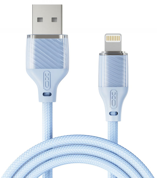 Kabel za podatke in polnjenje USB-A - Lightning XO Design NB291, 18W, 1m, Modra