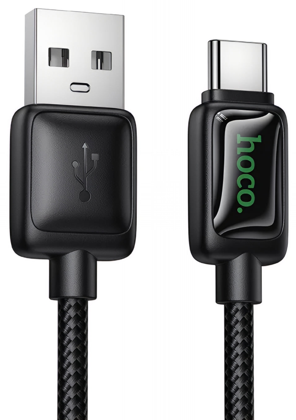 Kabel za podatke in polnjenje USB-A - USB-C HOCO U146, 36W, 1.2m, črn