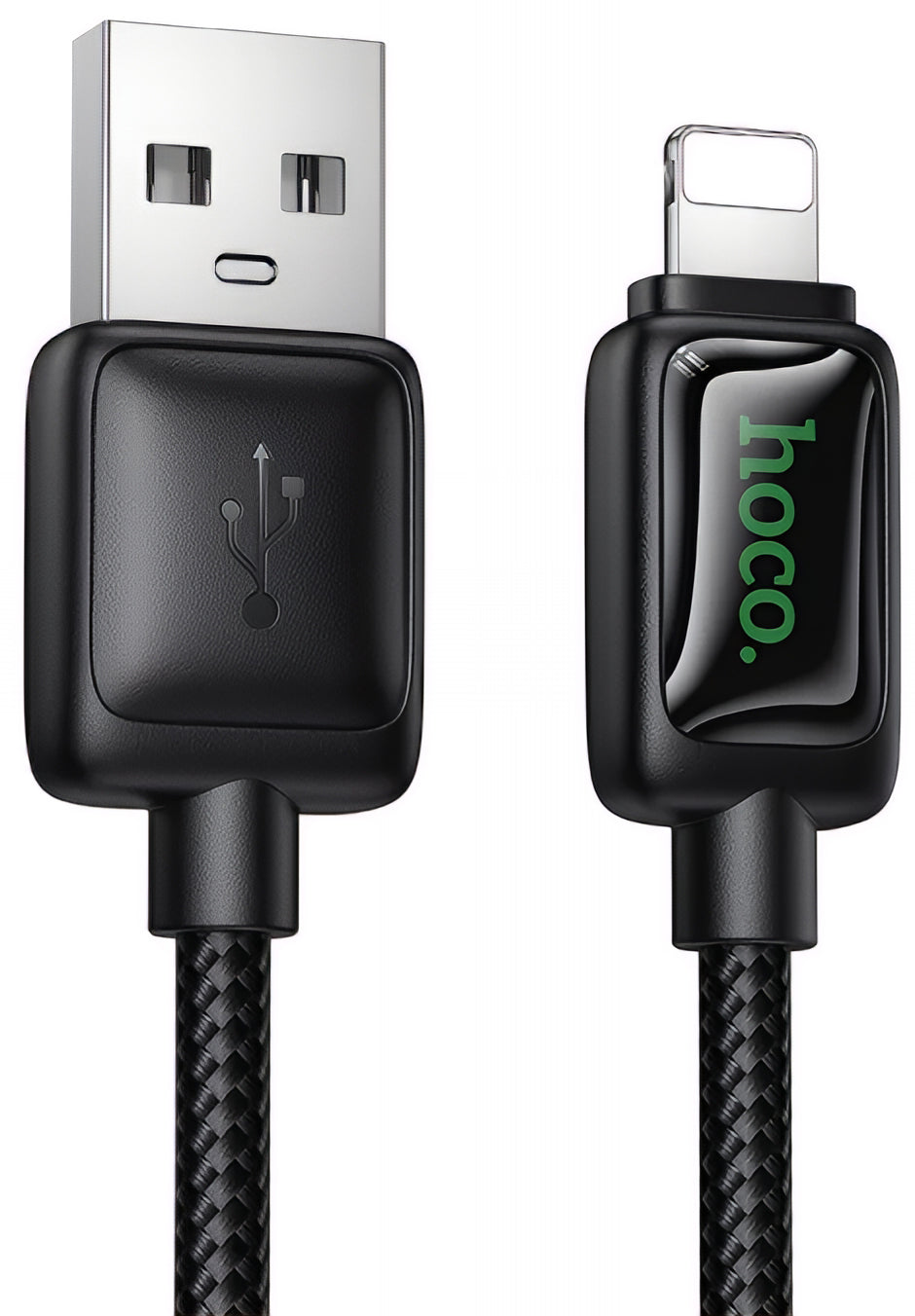 Kabel za podatke in polnjenje USB-A - Lightning HOCO U146, 12W, 1.2m, črn