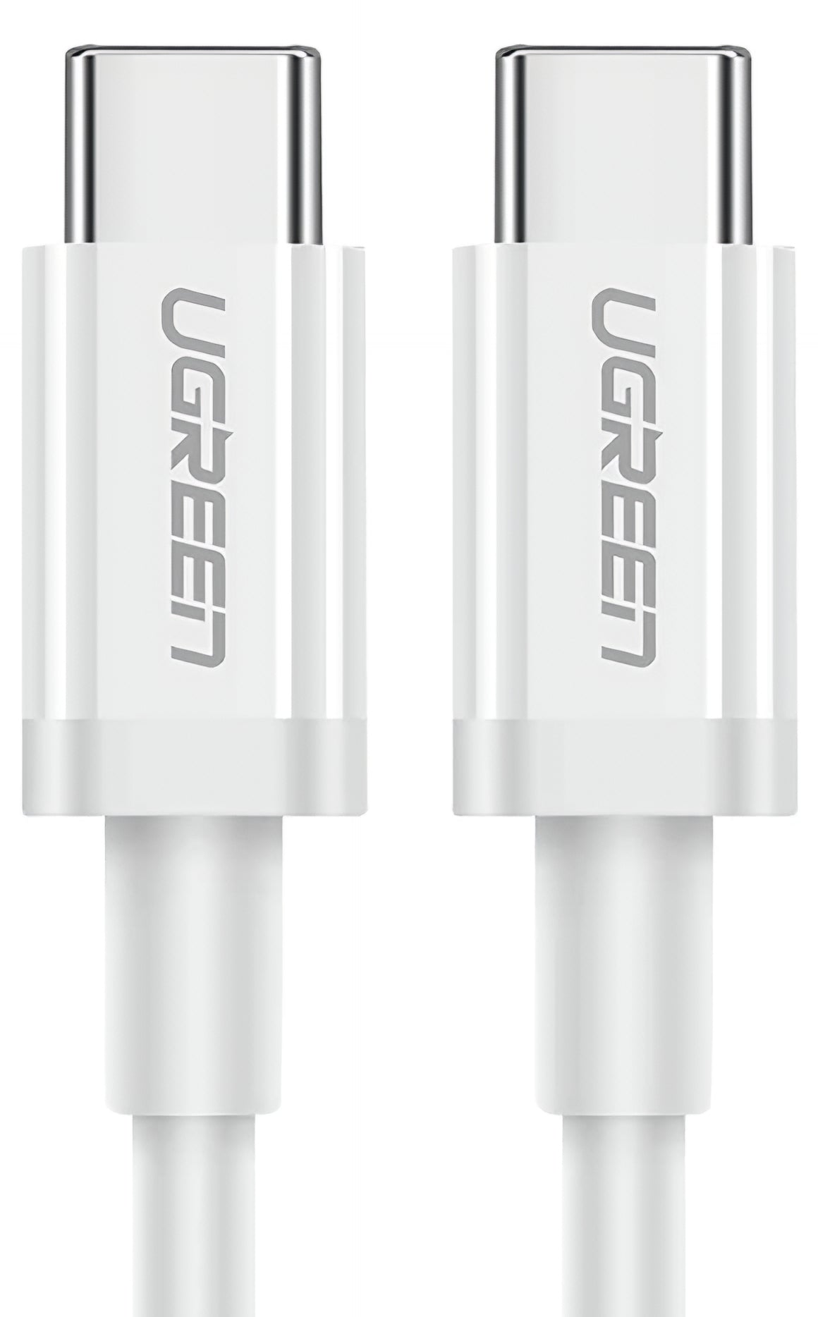 Kabel za podatke in polnjenje USB-C - USB-C UGREEN US264, 60W, 0.5m, Bel