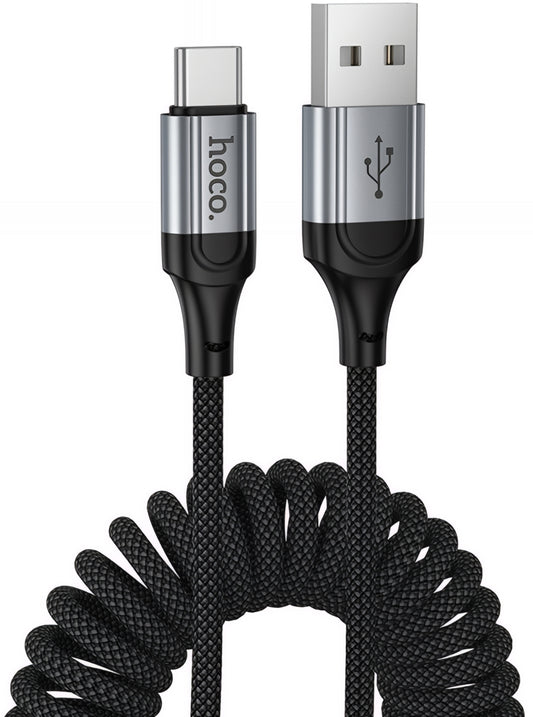 Kabel za podatke in polnjenje USB-A - USB-C HOCO X121, 18W, 1.5m, črn