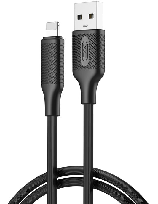 Kabel za podatke in polnjenje USB-A - Lightning XO Design NB265, 18W, 1m, črn
