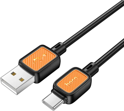 Kabel za podatke in polnjenje USB-A - USB-C HOCO X108, 18W, 1m, črn