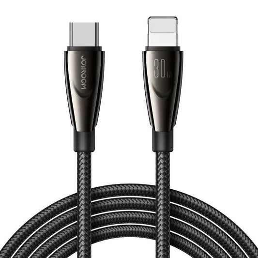 Kabel za podatke in polnjenje USB-C - Lightning Joyroom S-A31, 30W, 1.2m, črn