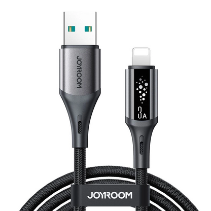 Kabel za podatke in polnjenje USB-A - Lightning Joyroom S-A60 StarTalk, 18W, 1.2m, črn